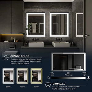 MRA LED Bathroom Anti-Fog Mirror