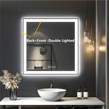 Load image into Gallery viewer, MRA LED Bathroom Anti-Fog Mirror