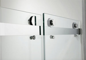 HT-1 Frameless  Double Sliding Shower Door