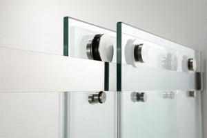 HT-2 Frameless Single Sliding Shower Door