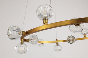 CL1 Diamond16 Bulb Chandelier