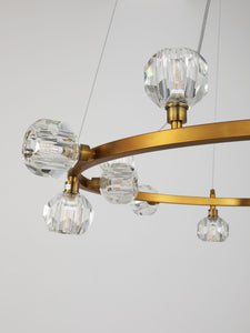 CL1 Diamond16 Bulb Chandelier