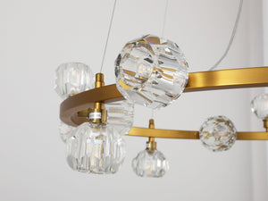 CL1 Diamond16 Bulb Chandelier