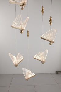 CL4 Butterfly8 Bulb Chandelier