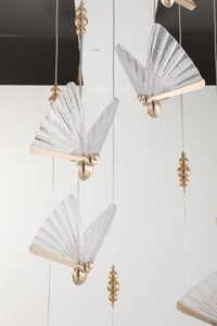 CL4 Butterfly8 Bulb Chandelier