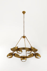 CL5 Chain10 Bulb Chandelier