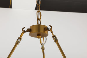 CL5 Chain10 Bulb Chandelier