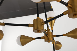 CL6 Cross15 Bulb Chandelier