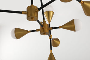 CL6 Cross15 Bulb Chandelier