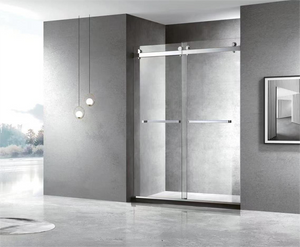 HT-1 Frameless  Double Sliding Shower Door