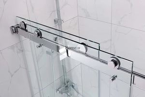 HT-1 Frameless  Double Sliding Shower Door