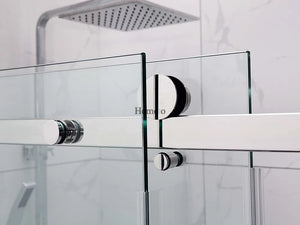 HT-2 Frameless Single Sliding Shower Door