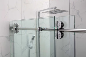 HT-3 Frameless Single Sliding Shower Door