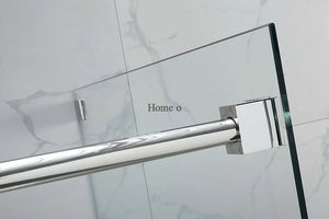 HT-3 Frameless Single Sliding Shower Door