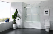 Load image into Gallery viewer, HT-1 Frameless  Double Sliding Shower Door