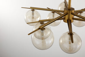 CL7 Poke10 Bulb Chandelier