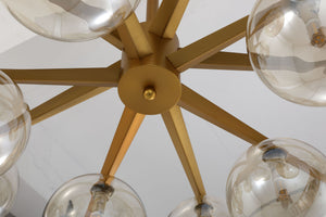 CL7 Poke10 Bulb Chandelier