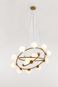 CL9 Atom15 Bulb Chandelier