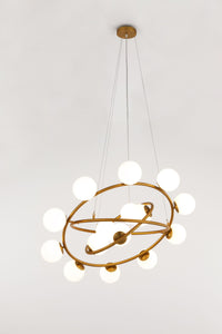 CL9 Atom15 Bulb Chandelier