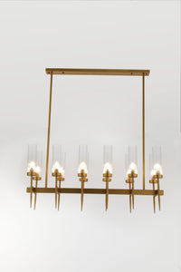 CL10  Cup12 Bulb Chandelier