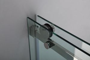 HT-2 Frameless Single Sliding Shower Door